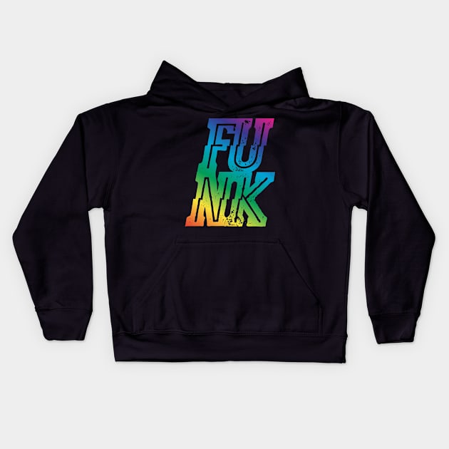 Funk Music Kids Hoodie by Rayrock76